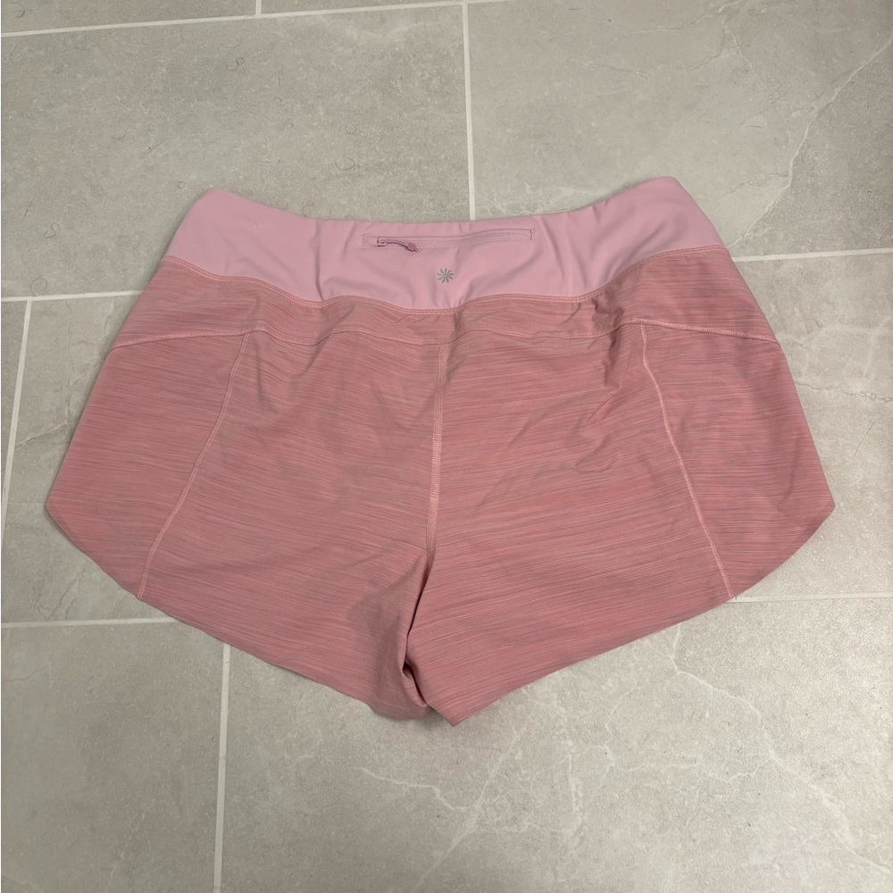 Athleta Run With It Textured 3.5’’ Shorts Size 1X - Picture 6 of 8